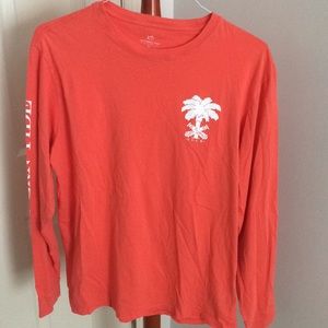 Southern Tide Club Coral Long Sleeved Shirt Large